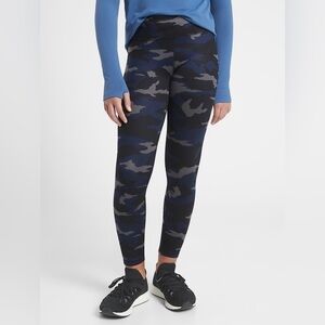 Athleta Girl Camo Chit Chat Tight, Size Large (12)
